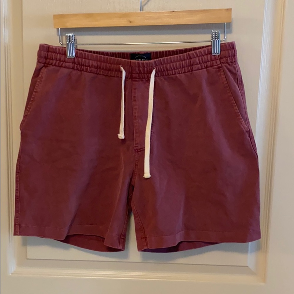 J.Crew Drawstring Maroon shorts size M